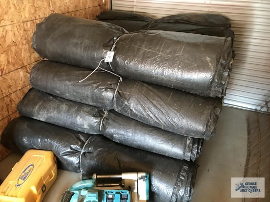 (14) CONCRETE BLANKETS, APPROX 6'X30'