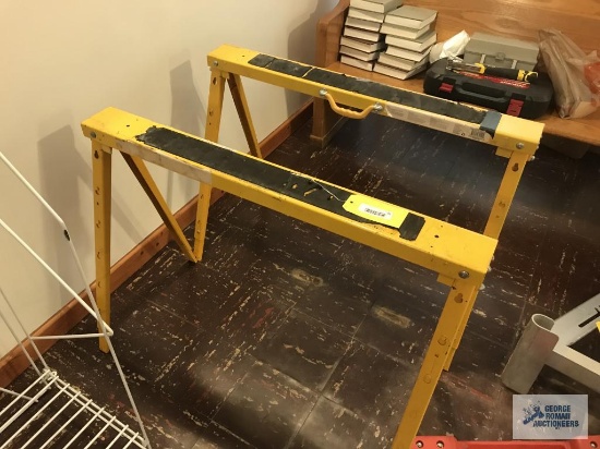(20 BLUE HAWK HEAVY DUTY FOLDING SAWHORSE LEGS