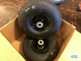 (2) UTILITY CART TIRES