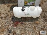 GREENWOOD 12V 15 GALLON SPOT SPRAYER. NO HOSE ATTACHMENT.