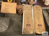 MOONSHINE THERMOMTER AND FOOD TIN