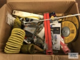 AIR HOSE CONNECTORS, DISC GRINDER AND OTHER PARTS