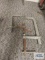 Two assorted clamps