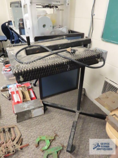 Homemade heater with roll about stand