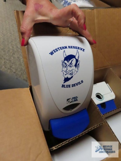 19 Western Reserve Blue Devils soap dispensers