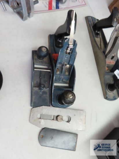 Wood plane, model C557B and wood plane parts