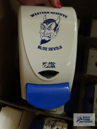 18 Western Reserve Blue Devils soap dispensers