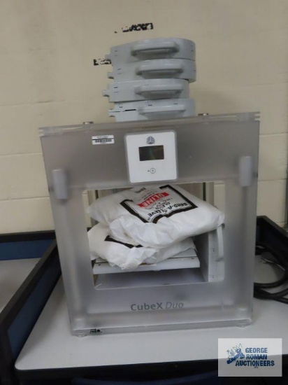 Cubex Duo 3D printer. model number 401384. model year 2013.