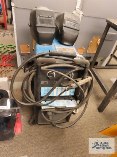 Millermatic model 212 welder with welding masks