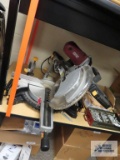 Chicago Electric 12-inch double bevel sliding compound miter saw with laser guide