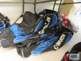 Five roll about baseball bags