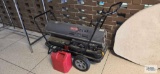 Dyna-Glo 180,000 to 220,000 BTU kerosene torpedo heater with gas can and kerosene