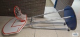 Portable basketball hoop made by Porter