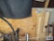 Variety of cement board and wood pieces