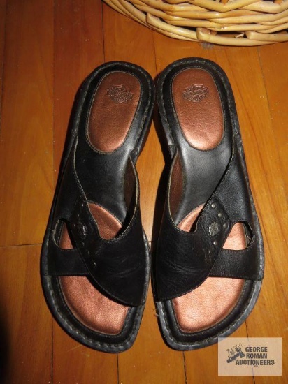 Harley Davidson lady's sandals, size 8M