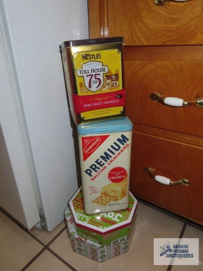 Variety of tins
