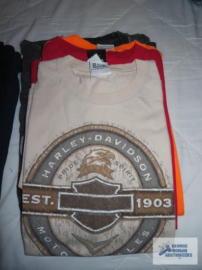 Harley Davidson shirts, size XL