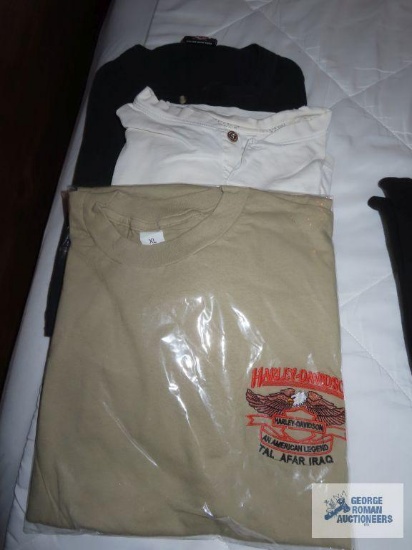 Harley Davidson shirts, size XL