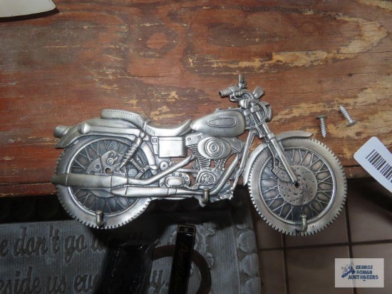 Motorcycle key hanger