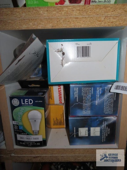 Variety of light bulbs