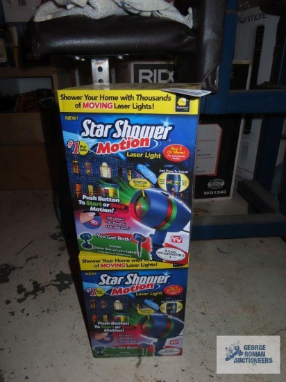 Star shower motion laser lights