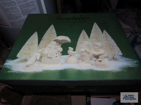 Snow Babies jolly friends forever figurines