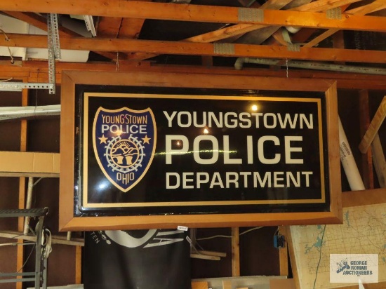 YoungstownPolice Department lighted sign