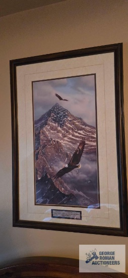 Religious Eagle print