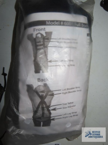 Full body harness.