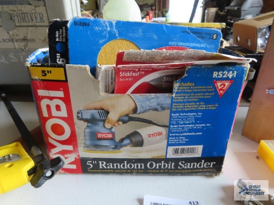 Ryobi5 inch random orbital sander