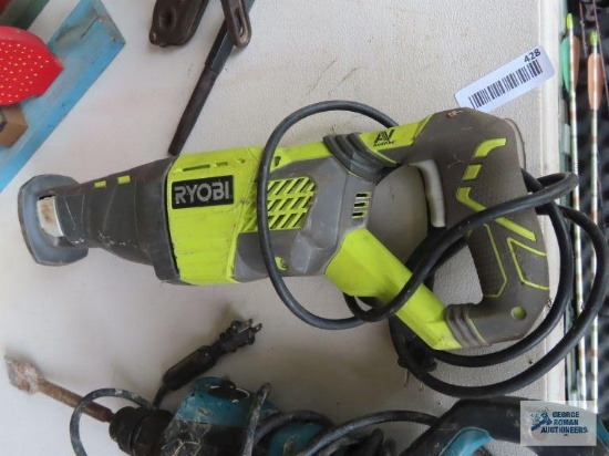 Ryobi reciprocating saw