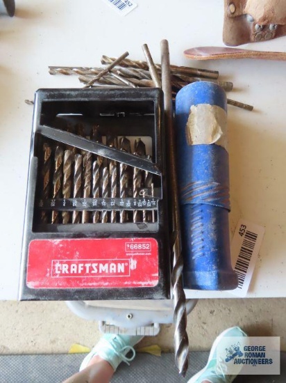 Variety of drill bits
