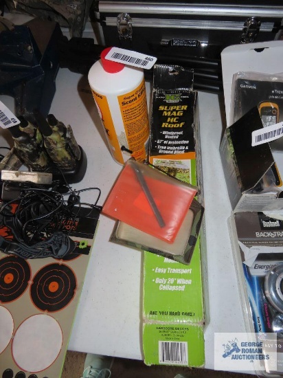 Super mag HC roof treeumbrella/blind. Scent killer, chromate holders