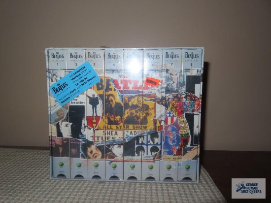 The Beatles VHS set new in package. Cellophane is torn on back