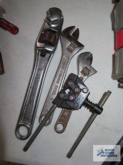 Craftsman adjustable wrench, chain breaker, and other adjustable wrenches