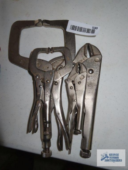 Vise grip and Welding grips