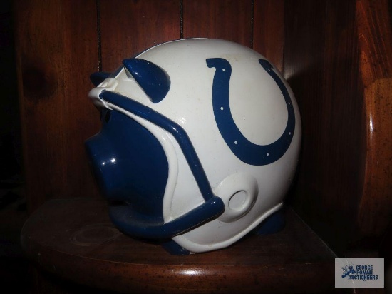 NFL Indianapolis Colts helmet piggy bank