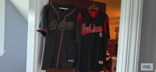 Cleveland Indians jerseys, size L