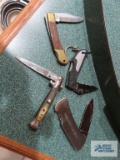 Assorted pocket knives