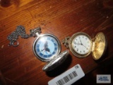 Citron and Colibri pocket watches