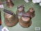 Antique brass bells