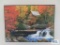 waterfall canvas wall art, 16x12-in