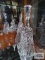 Two clear crystal bells