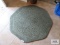 4-ft octagon rug