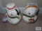 Mr. and Mrs. snowman