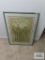 Large floral print, 36 inches by 27 inches.