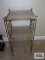 Metal three tier stand