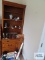 Oak computer desk with open hutch top made by Winners Only. On first floor.