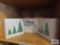Three Department 56 evergreen trees, set of 3