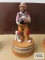 Emmett Kelly Jr Collection, Bowler music box, approximately 7 inches tall.